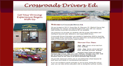 Desktop Screenshot of crossroadsdriversed.com